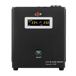 Комплект резервного живлення для котла LP (LogicPower) ДБЖ + гелева батарея (UPS W500VA + АКБ GL 780W) - мініатюра 3