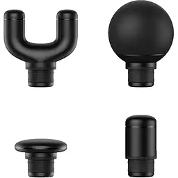 Перкусійний масажер WOLONOW Massage Gun Lite Black (FGMN-R-35) [112650] - мініатюра 2