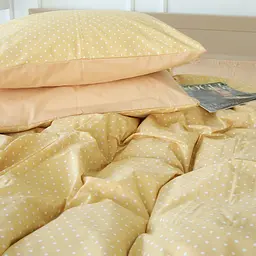 Простирадло MirSon Ranforce Elite 17-4753 Nancy 150х220 см бежеве (2200008935238) - мініатюра 5