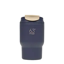 Смачна термочашка для кави 63mugs Drive 360 мл глибока блакитна (1063)