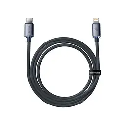 Кабель Baseus Crystal Shine Series USB-C to Lightning 20W 2m Black (CAJY000301) [83467] - мініатюра 2