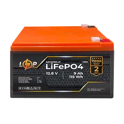 Акумулятор LP LiFePО4 12,8V - 9 Ah (115,2Wh)