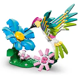 Конструктор LEGO Creator Дикі тварини: барвистий колібрі 312 деталей (31384)  - мініатюра 3
