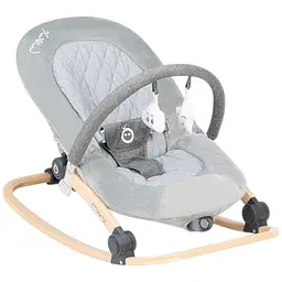Шезлонг-гойдалка MoMi Lumiwood Grey - мініатюра 2