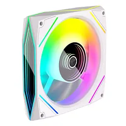 Вентилятор Coolmoon 120мм LY120-W Reverse (LY120-WR) White - мініатюра 4