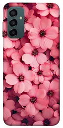 Чохол Demsky Pink flowers для Samsung Galaxy M14 5G