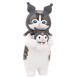 Колекційна  фігурка   Sanrio Mofusand Кіт у костюмі Хеллоу Кітті Hello Kitty 6 см CH HK C 04
