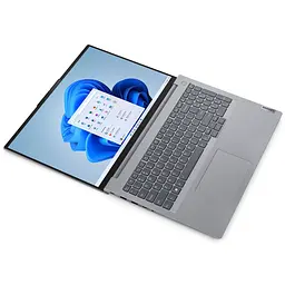 Ноутбук Lenovo ThinkBook 16 G6 IRL, 16 WUXGA 1920x1200 IPS 300nits, Intel Core i5- 13420H 8- core, 48 GB DDR5, 512 GB SSD m2 PCIe, 1TB SSD m2 PCIe, Intel UHD, Windows 11 Pro, алюмінієвий корпус 1, 70 кг Arctic Сірий - мініатюра 4