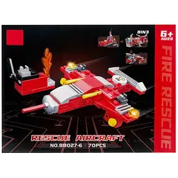 Дитячий конструктор "Fire Rescue" 88027-6, 70 деталей