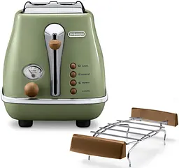 Тостер Delonghi CTOV 2103.GR - мініатюра 2