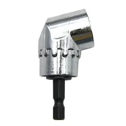 Кутовий адаптер магнітний Semi Magnetic Angle Adapter 105° насадка 1/4 сталевий для шуруповерта/дриля