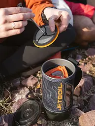 Система приготування їжі JetBoil Flash Java Kit, Topo, 1 л Сірий-Помаранчевий - мініатюра 7