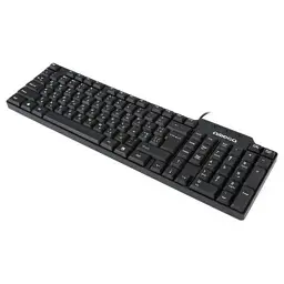 Клавіатура Omega OK-05 Cyrilic Version USB Black (OK05TRU) - мініатюра 3