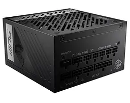 Блок живлення 1000 Вт, MPG A1000G PCIE5, Black, модульний MSI teh0028956