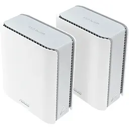 MESH-система ASUS WiFi-Mesh ZenWiFi BT8 BE14000, 1xGE LAN, 1x2.5GE LAN, 1x2.5GE LAN, 1xUSB 3.0, 2мод, білий (90IG0930-MO3B20) - мініатюра 2