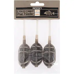 Годівниця Brain Long Cast Flat Feeder 80g (3 шт/уп)
