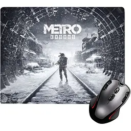 Ігрова поверхня Nextprint Метро Ексодус Metro Exodus тунель 300 х 250 мм (23750) 