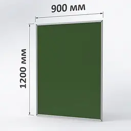 Крейдяна зелена дошка ТСО 1200х900 мм (вертикальна)