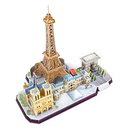 Пазл Cubic Fun City line Paris (MC254h) - мініатюра 5