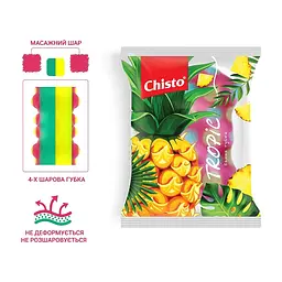 Губка для купання Chisto Tropic (4823098414476) - мініатюра 3