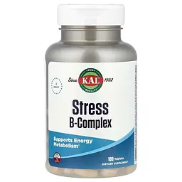 Амінокислота Stress B-Complex, 100 таблеток KAL vit0004000 - мініатюра 1