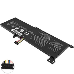 Батарея для ноутбука Lenovo L16L2PB2 (IdeaPad: 320-15IAP 320-15ISK 320-15IKB) 7.7V 4750mAh 36Wh Чорний