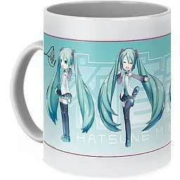 Кухоль GeekLand Вокалоїди Vocaloid Хацуне Міку Hatsune Miku ЧИБІ VC 02.04 330 мл різнобарвний - мініатюра 3