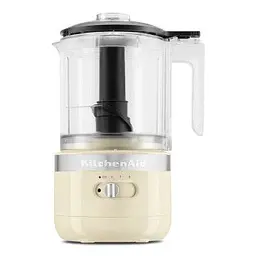 Кухонний мінікомбайн KitchenAid 5KFCB519EAC бездротовий кремовий