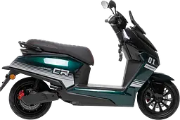 Електроскутер Двомісний Crosser CR22 (2500W, 72V/35Ah) Зелений - мініатюра 2