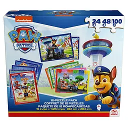 Набір пазлів Paw Patrol 12 в 1 (SM98343/6066856) - мініатюра 2