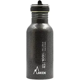 Пляшка для води Laken Basic Alu Bottle 0.6 L Granite (1004-BAF60-G)