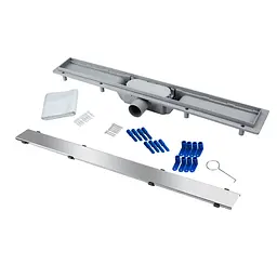 Душовий канал Qtap Dry Tile304-800 з сухим затвором під плитку 800 мм QTDRYTILE304800 - мініатюра 6