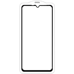 Захисне скло SKLO 5D (тех.пак) для Samsung Galaxy A04 / A04s / A04e Чорний / Біла підкладка