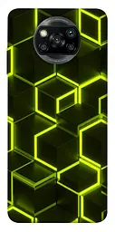 Чохол Demsky Neon hexagon для Xiaomi Poco X3 NFC / Poco X3 Pro