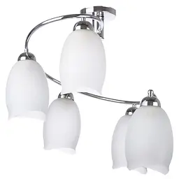 Люстра стельова Brille класична E27 60W CH (LK-267C/5)