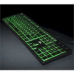 Клавиатура проводная Frime Moonfox 3Color Black USB (FLK18210) - миниатюра 3