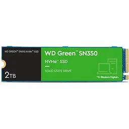 WD Накопичувач SSD M.2 2TB PCIe 3.0 Green SN350