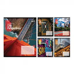 Упаковка зошитів учнівський Yes City perspectives А5 / 48 кл. 10 шт. (769077)