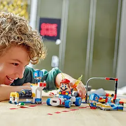 Уцінка. Конструктор LEGO Super Mario Mario Kart - Toad's Garage 390 деталей (72035) - мініатюра 12