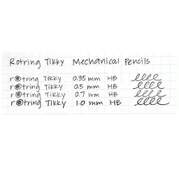 Олівець механічний Rotring Drawing TIKKY Black PCL 0.5 (R1904700) - мініатюра 5
