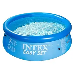 Басейн сімейний Easy Set INTEX 28110 Басейн сімейний, наливний, 244Х76 см, 2 419 л (при заповненні на 80%)
