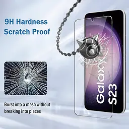 Захисне скло UniqueMe 2-в-1 для Samsung Galaxy S23 5G - мініатюра 6
