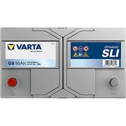 Акумулятор Varta Dynamic SLI 12В 95Аг 830А (EN) L+ (595405083) - мініатюра 5