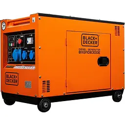 Генератор дизельний Black+Decker BXGND6300E 6000/6300W [74542]
