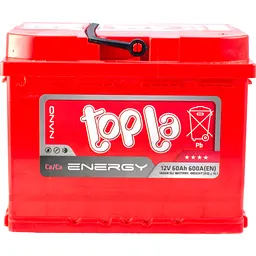 Акумулятор автомобільний Topla 60 Ah/12V Energy Euro (108 060) - мініатюра 4