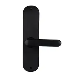 Замок біометричний автономний Trinix TRL-5103BTF Black Left з Bluetooth, зчитувачем відбитків пальців і карт Mifare (65-00012) - мініатюра 4