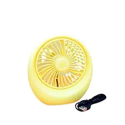 Вентилятор акумуляторний Mini Fan SQ 1978 жовтий