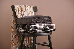 Плед Flannel 160х200 см 100% поліестер темно-сірий ARDESTO pbe0050439 - мініатюра 6