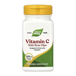 Вітамін C Vitamin C Rose Hips - 100 caps