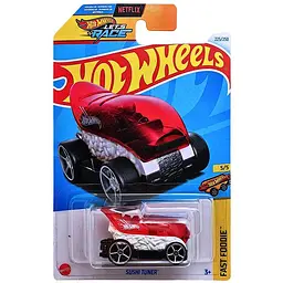 Базова машинка Hot Wheels Fast Foodie Sushi Tuner червона з білим (5785)  